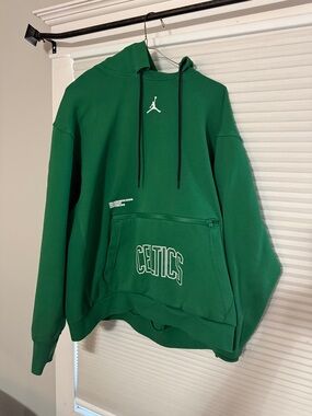 Jordan Green Celtics Crewneck Hoodie
